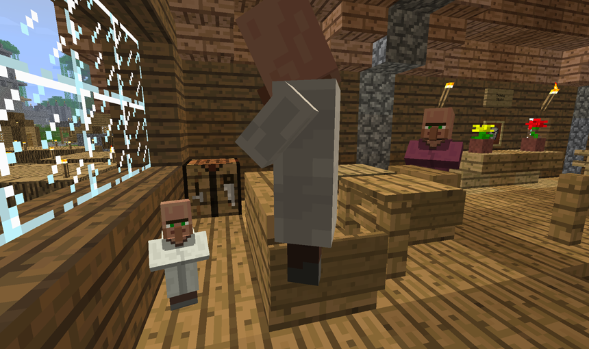 Kleiner Dorfbewohner